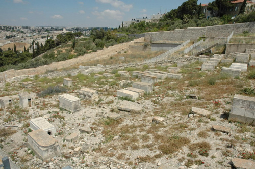 Jerozolima-cmentarz na Górze Oliwnej