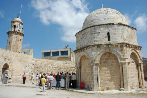 Jerozolima-Kościół Wniebowstąpienia na Górze Oliwnej-