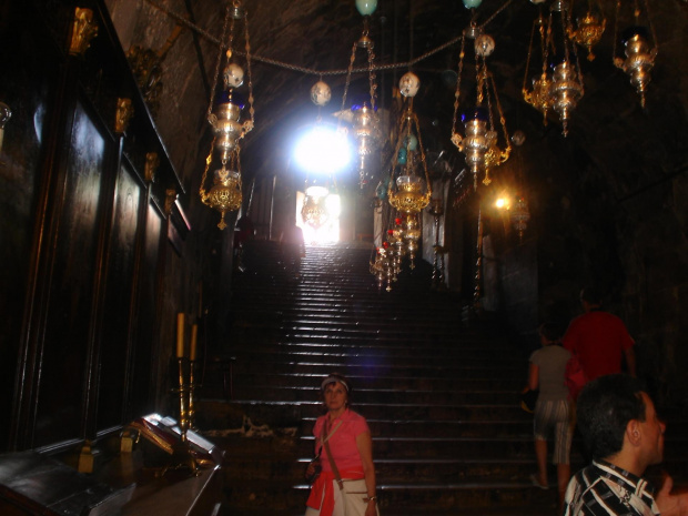 Jerozolima-Góra Oliwna -wejście do Kościóła Grobu Matki Bożej
