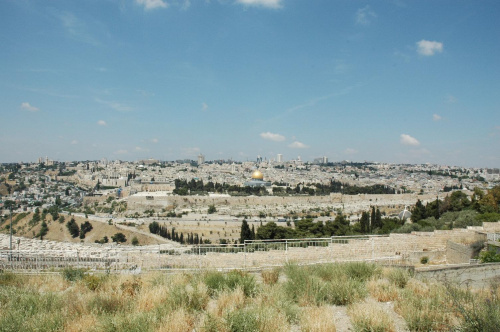 Panorama Jerozolimy z Góry Oliwnej