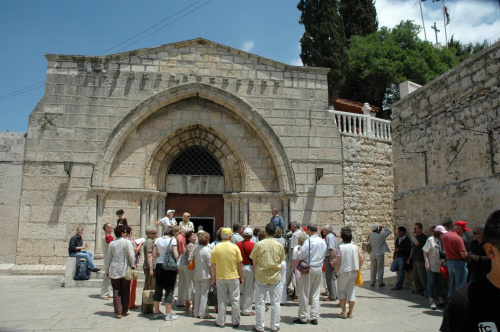 Jerozolima-Góra Oliwna -Kościół Grobu Matki Bożej