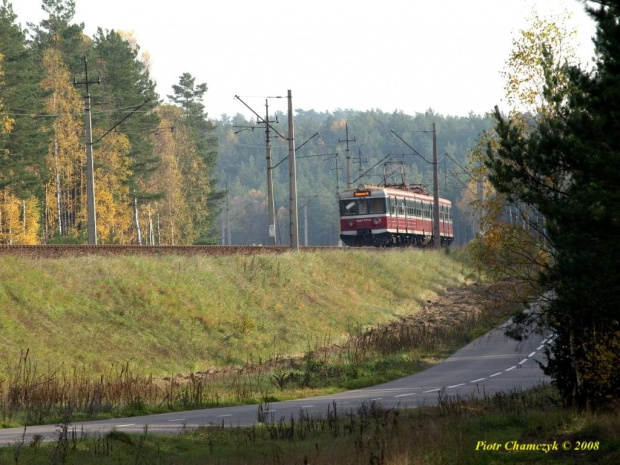 Okolice Piły - 26.10.2008 #kolej #PKP #jesień