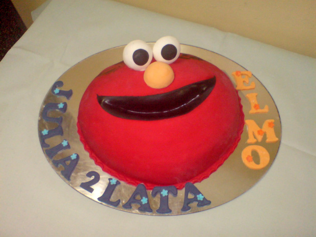 Elmo - Ulica sezamkowa #Tort #Elmo #UlicaSezamkowa