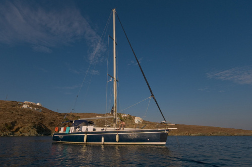 Ocean Star 51.2 Amalia, trochę przechodzony ale ogólnie przyzwoita jednostka #grecja #żeglarstwo