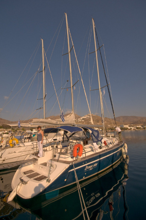 Grecja w październiku, Serifos, Ocean Star 51.2 Amalia #grecja #żeglarstwo