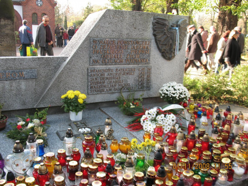 cmentarz na Górczynie - Pomnik Powstańców Wielkopolskich