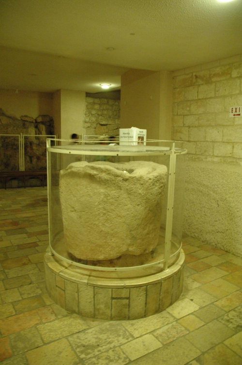 IZRAEL-KANA GALILEJSKA-stągiew taką, jakich używano w starożytnym Izraelu