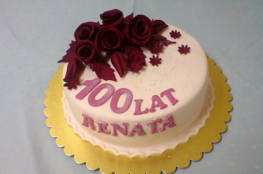 100 lat dla Renaty #Tort #okazjonalny