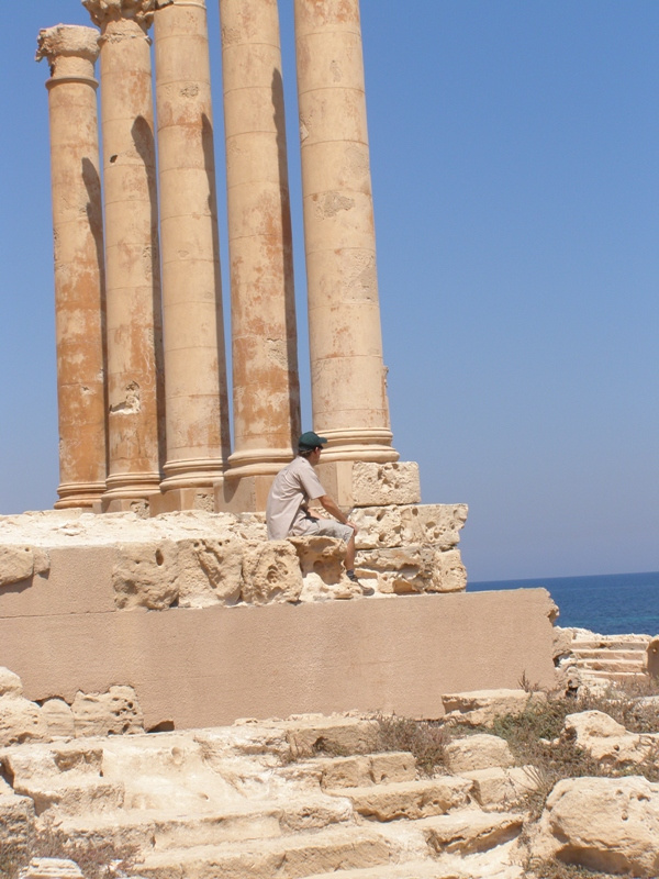 Starorzymskie miasto z I i II w. n.e. - wpisane na liste UNESCO na 5 miejscu w Libii