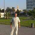 Trypolis. Plac Zielony. W tle hotel Kabir