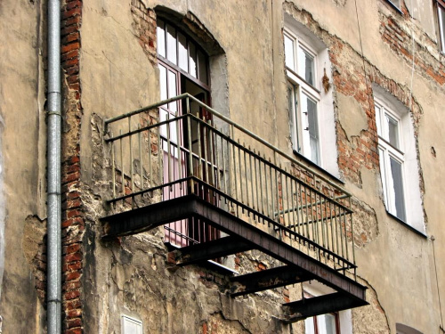 Balkonik na ul Nawrot #Łódź