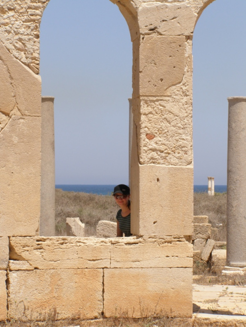 Leptis Magna - Market wybydowany 9 i 8 lat p.n.e. przebudowany 2 stulecia później