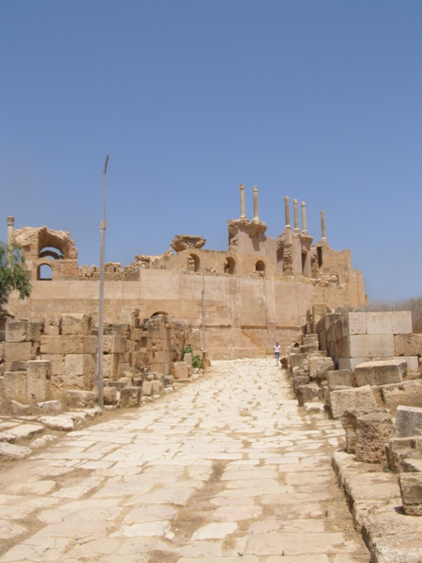 Leptis Magna - Teatr z 1 lub 2 roku n.e.