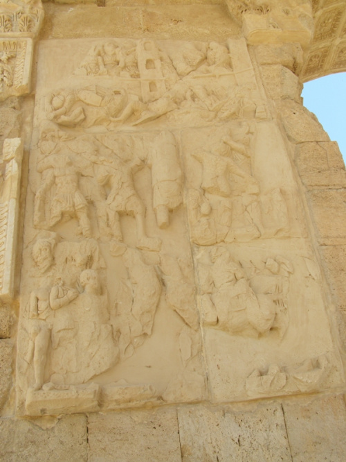 Leptis Magna - Łuk Septimusa Severiusa z 203 roku n.e.