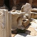 Leptis Magna - Bazylika Severiana. Wybudowana jako judaistyczna przekształcona w VI w n.e. na kościół