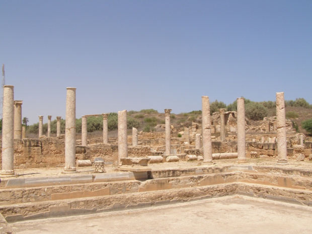 Leptis Magna - Łaźnia Hadriana z początku 2 w n.e.