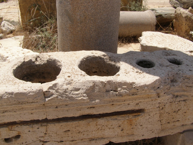 Leptis Magna - Market wybydowany 9 i 8 lat p.n.e. przebudowany 2 stulecia później