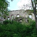 Ruiny zamku Tęczyn (Tenczyn) w Rudnie #Polska #Zamek #Runiy #Tęczyn #Rudno #Wieś