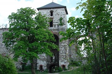 Ruiny zameku Tęczyn (Tenczyn) w Rudnie #Ruiny #zamek #Tęczyn #Rudno #Polska #wies