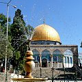 Jerozolima wzgórze świątynne Meczet Skały.