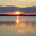 Szwecja, jezioro przy granicy fińskiej.
Sveden, lake near Finland border. #wieczór #zorza