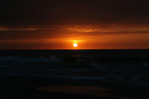 w Sarbinowie #ZachódSłońca #morze