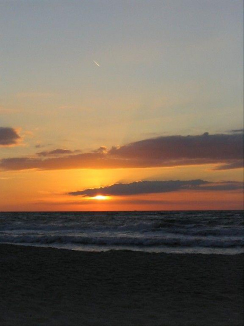 w Sarbinowie #morze #ZachódSłońca
