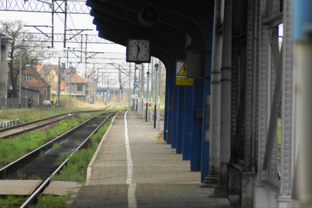 Peron kolejowy w Kępnie