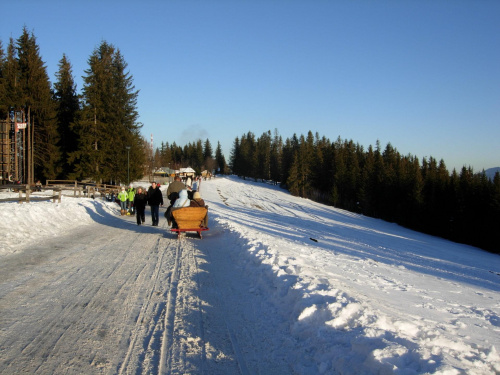 Śniegi Gubałówki - grudniowe spojrzenie