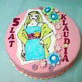 5 Lat Klaudia #tort #urodziny #Klaudia #Barbie