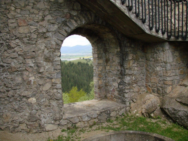 Ruiny Zamku Streczno (Hrad Strečno) Słowacja #ruiny #zamek #Streczno #Słowacja
