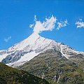 12.07.1998 Weishorn
( 4505m ). #Alpy #Weishorn