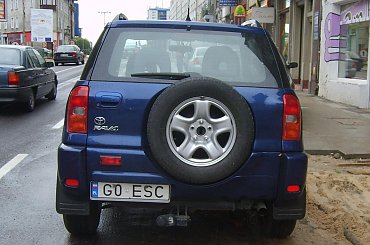 G0 ESC #tablice #rejestracje #indywidualne #blachy #indywidualki