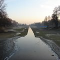 panoramicznie stawy Jana w Łodzi #łódż #staw #Jana #przyroda #Polska #foto #mróz