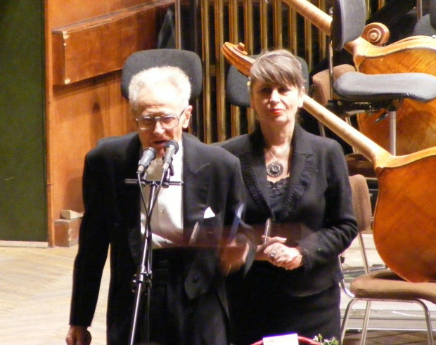 Stanisław Skrowaczewski i Joanna Wnuk Nazarowa