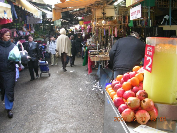Tel Aviv-Market Carmel-właściwie wielki targ