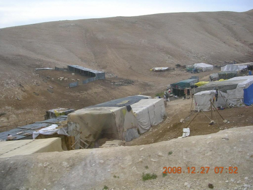 Obóz beduinów