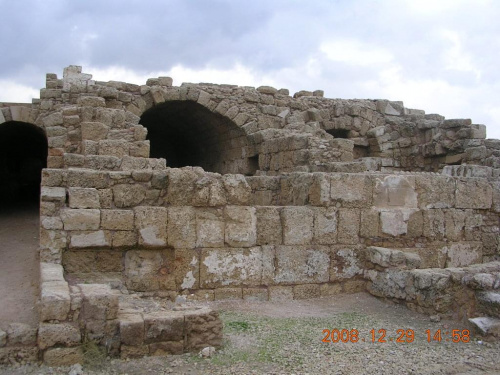 Hajfa-rzymskie ruiny