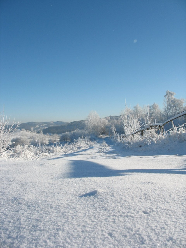 #zima #GóryKaczawskie #śnieg