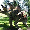 w parku dinozaurów k/Rogowa #dinozaury #park