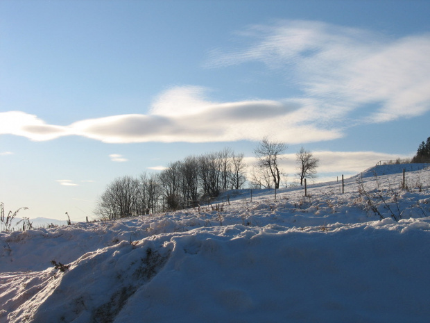 zima w Górach Kaczawskich #zima #śnieg #góry #Dziwiszów #ŁysaGóra #GóryKaczawskie