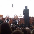 Orkiestra Symfoniczna Filharmonii Śląskiej przed wykonaniem Koncertu na orkiestrę Grażyny Bacewicz