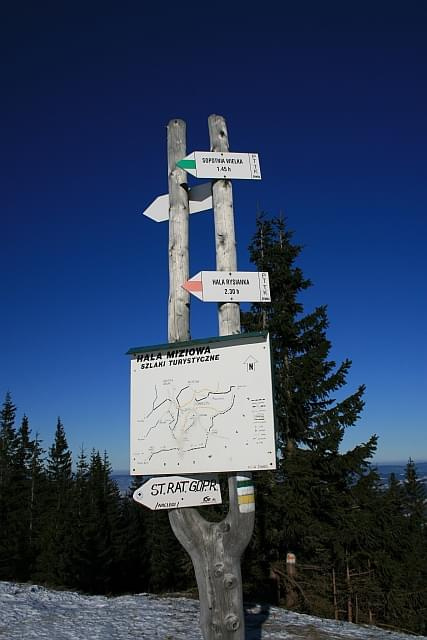 Hala Miziowa - widoczki 1300m n.p.m.