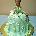 Lalka dla dziewczynki #Lalka #tort #urodziny
