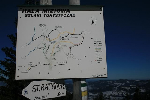 Hala Miziowa - widoczki 1300m n.p.m.