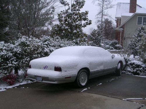 Zima w Charlotte