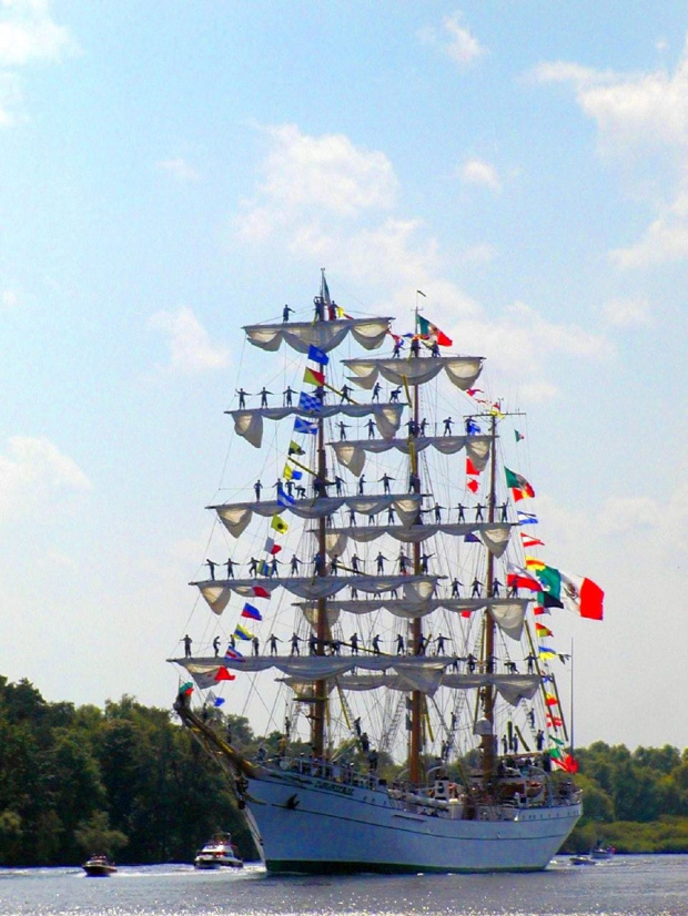 Meksykański żaglowiec Marynarki Wojennej #Cuauhtemoc