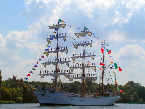 Meksykański żaglowiec Marynarki Wojennej #Cuauhtemoc