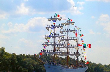 Meksykański żaglowiec Marynarki Wojennej #Cuauhtemoc