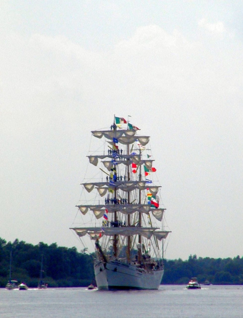Meksykański żaglowiec Marynarki Wojennej #Cuauhtemoc